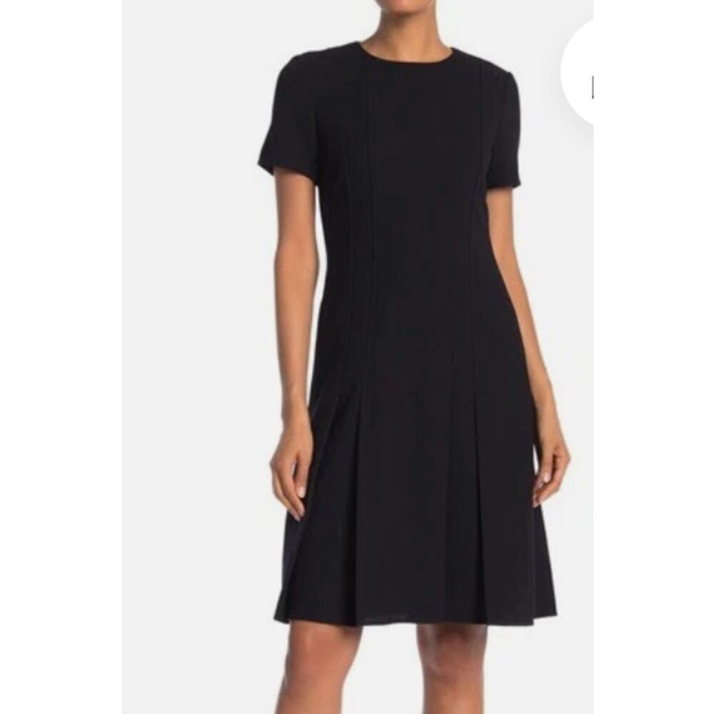 Lafayette 148 Jannie Dress Size 10 Black - Pre-owned